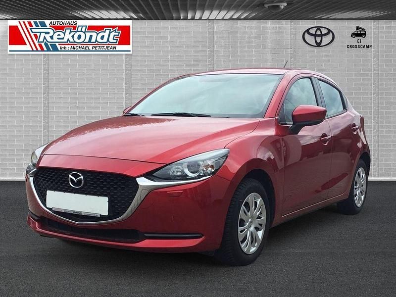 Rot Gebraucht 2021 Mazda 2 Center-Line Limousine | 14.990 € (Teuer) - Bild 1/4