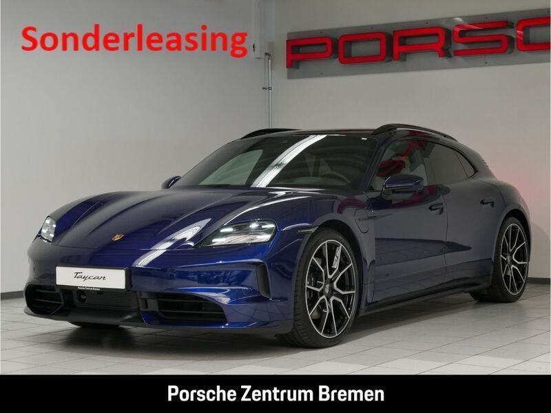 Blau Gebraucht 2024 Porsche Taycan 4S Sport Limousine | 129.890 € (Superpreis) - Bild 1/4