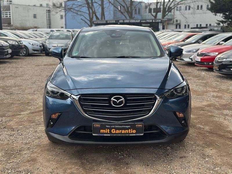 Gebraucht Mazda CX-3 Exclusive-Line 121 PS (88 kW) 2019 Blau SUV
