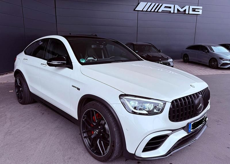 Weiß Gebraucht 2020 Mercedes GLC63 AMG AMG Coupé | 75.000 € - Bild 1/4