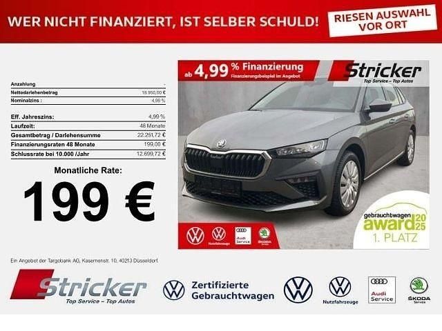 Gebraucht Skoda Scala 116 PS (85 kW) 2024 Graphitegrau metallic Kleinwagen
