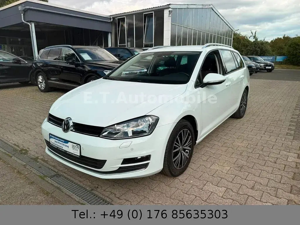 Gebraucht VW Golf VII Allstar 110 PS (80 kW) 2016 Weiß Kombi