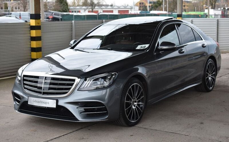 Selenitgrau Gebraucht 2020 Mercedes S350 AMG line Limousine | 59.999 € (Superpreis) - Bild 1/4