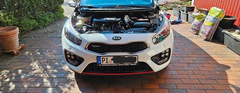 Gebraucht Kia ProCeed GT-Track 204 PS (150 kW) 2016 Weiß Kleinwagen