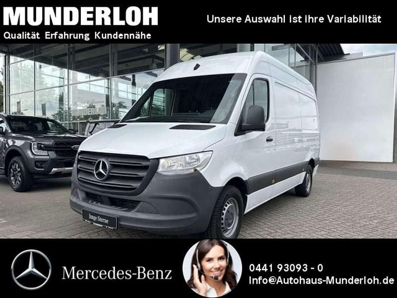 Arktikweiß Gebraucht 2021 Mercedes Sprinter Van | 37.961 € (Superpreis) - Bild 1/4