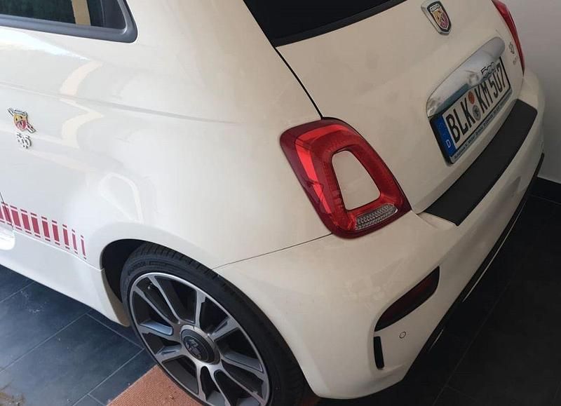 Gebraucht Abarth 595C Turismo 165 PS (121 kW) 2016 Weiß Cabrio