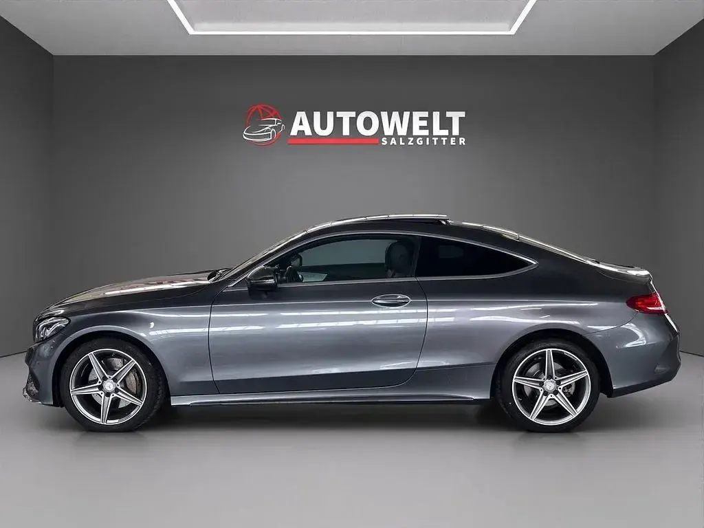 Gebraucht Mercedes C250 AMG line 204 PS (150 kW) 2016 Grau Coupé