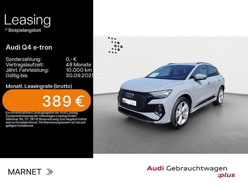 Grau Gebraucht 2024 Audi Q4 e-tron S-Line SUV | 45.960 € (Guter Preis) - Bild 1/4