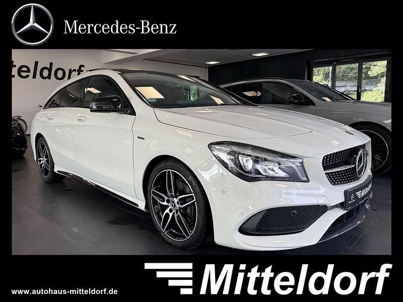 Weiß Gebraucht 2017 Mercedes CLA180 Shooting Brake AMG Kombi | 19.890 € (Etwas zu teuer) - Bild 1/4
