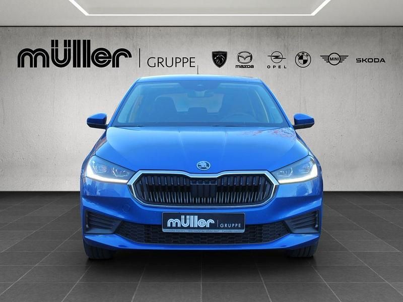 Gebraucht Skoda Fabia Tour 95 PS (69 kW) 2022 Blau Kleinwagen