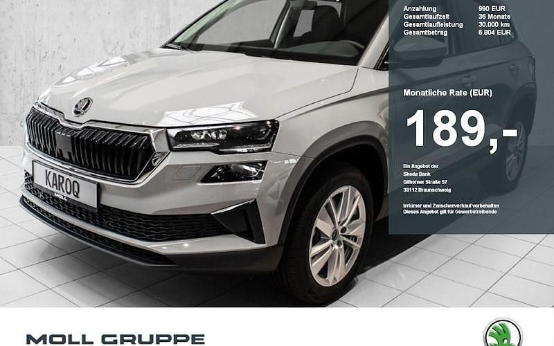 Grau Neu 2025 Skoda Karoq Selection SUV | 38.690 € (Etwas zu teuer) - Bild 1/4