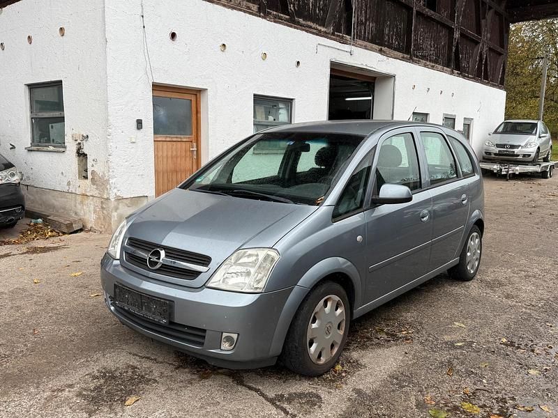 Grau Gebraucht 2005 Opel Meriva Van / Kleinbus | 400 € (Superpreis) - Bild 1/4