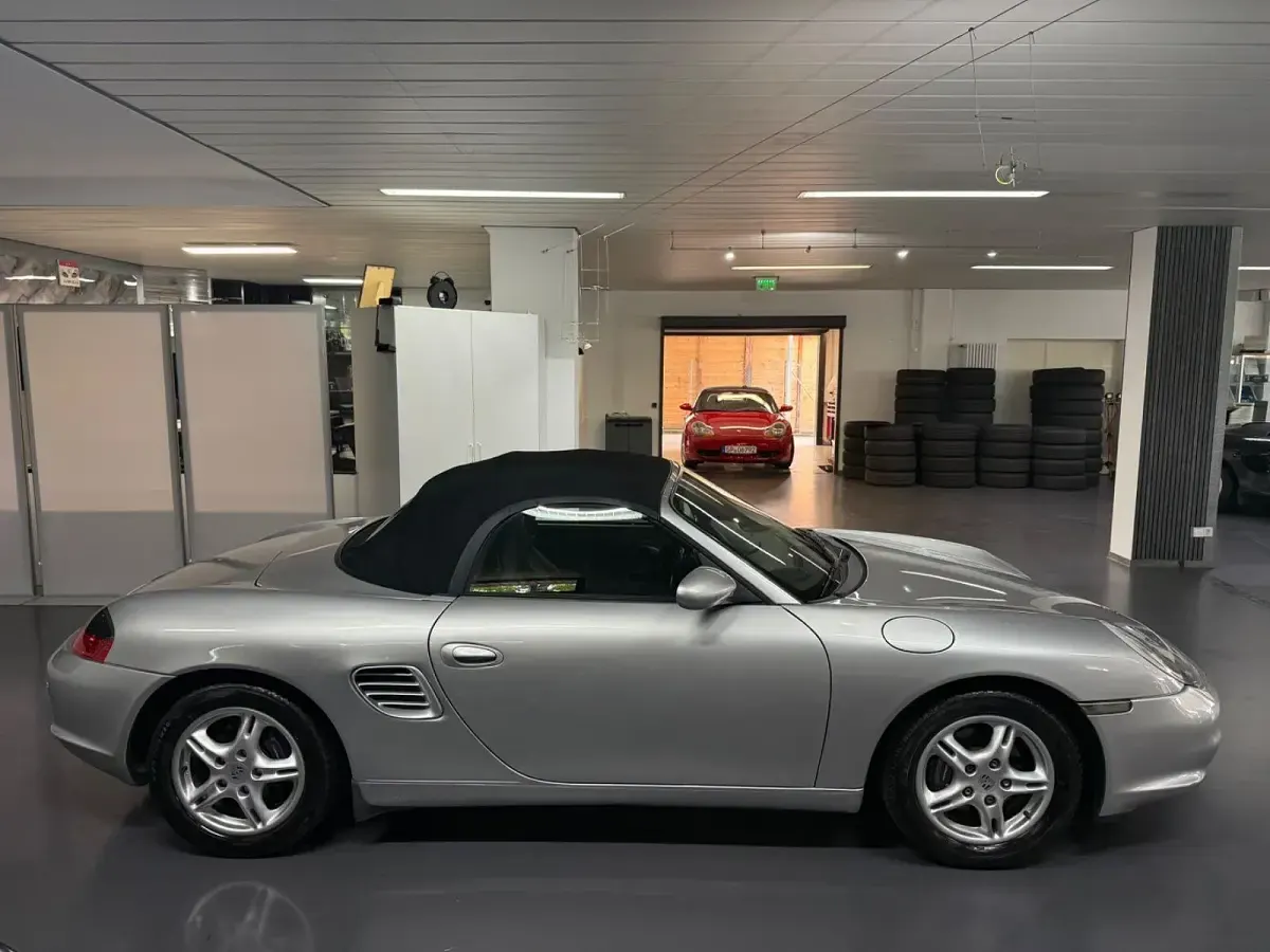 Gebraucht Porsche Boxster 228 PS (167 kW) 2003 Silber Cabrio