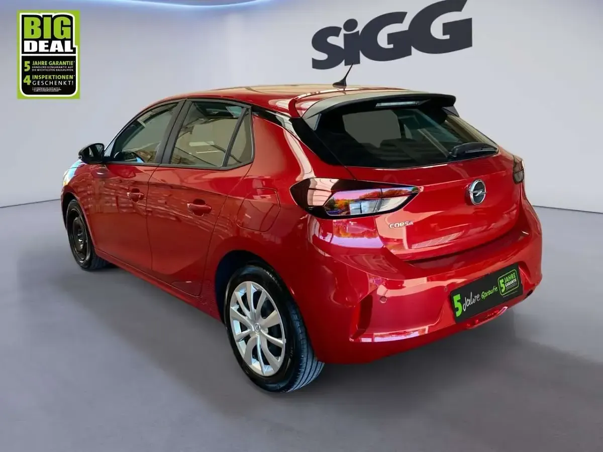 Gebraucht Opel Corsa Edition 75 PS (55 kW) 2023 Chili rot/kardio rot Kleinwagen