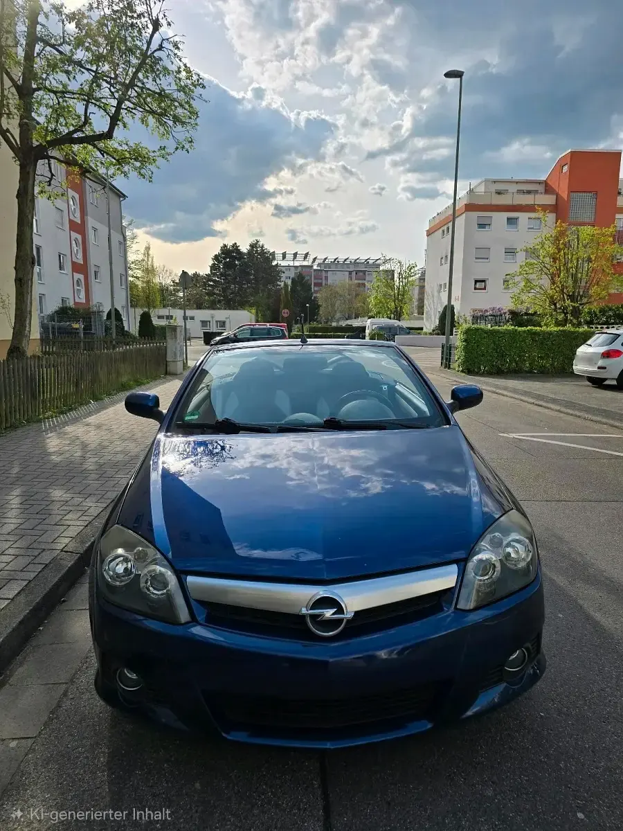 Gebraucht Opel Tigra 90 PS (66 kW) 2004 Blau Cabrio