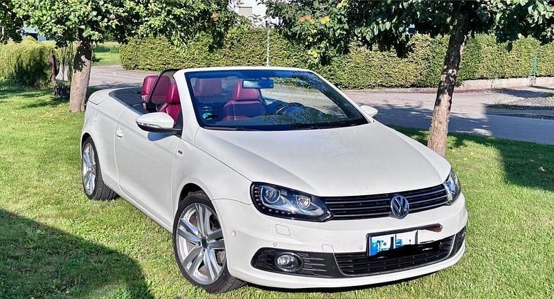 Weiß Gebraucht 2014 VW Eos Cup Cabrio | 9.400 € (Fairer Preis) - Bild 1/4