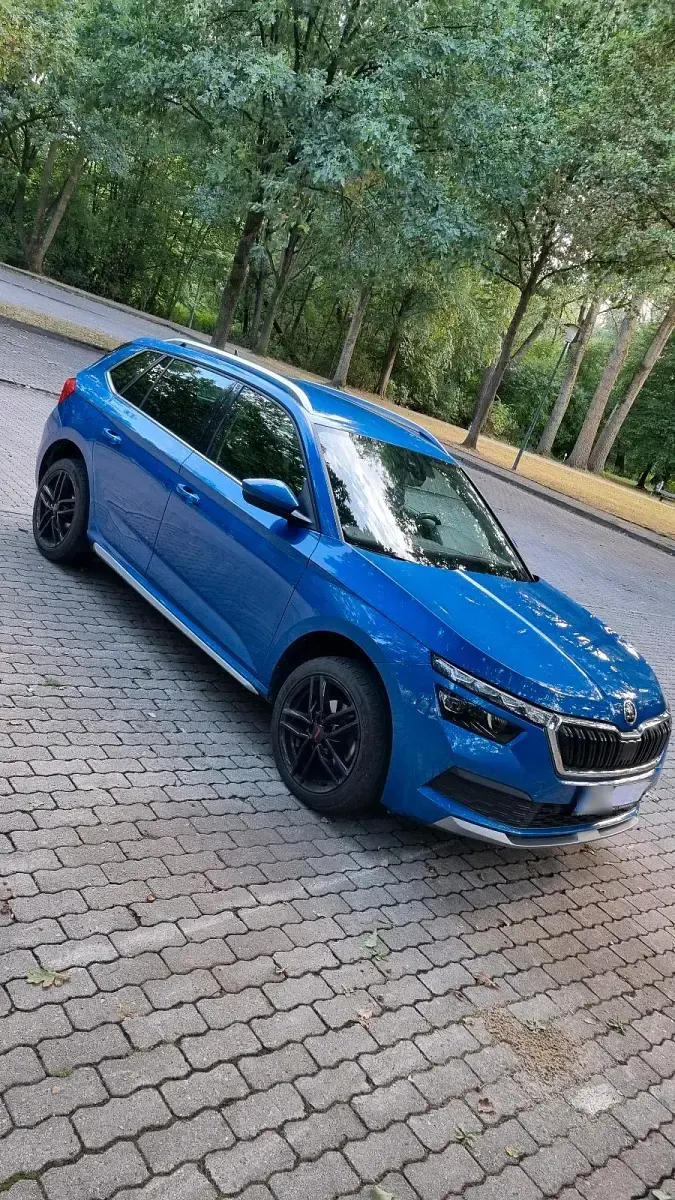 Gebraucht Skoda Kamiq 110 PS (80 kW) 2022 Blau SUV