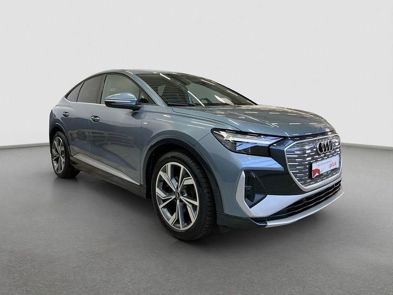 Gebraucht Audi Q4 Sportback e-tron Ambiente 125 kW (170 PS) 2022 Geysirblau metallic SUV