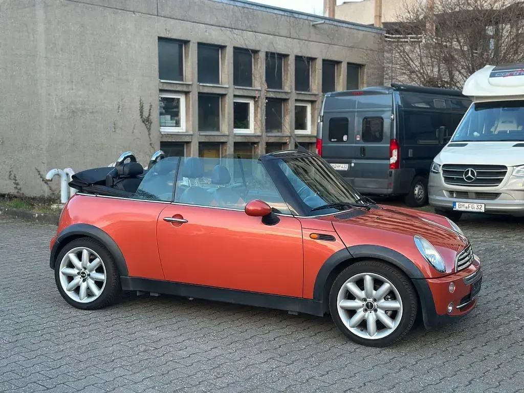 Gebraucht Mini Cooper Cabriolet 116 PS (85 kW) 2004 Orange Cabrio