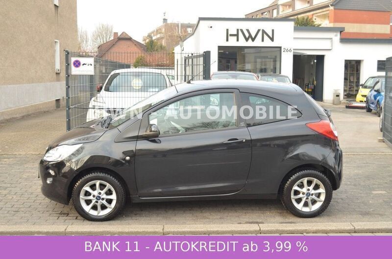 Midnightschwarz metallic Gebraucht 2009 Ford Ka Titanium Kleinwagen | 2.570 € (Fairer Preis) - Bild 1/4
