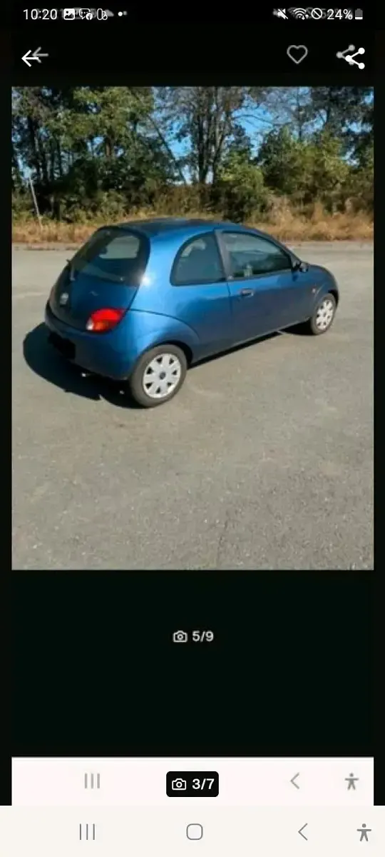 Gebraucht Ford Ka 69 PS (50 kW) 2006 Blau Kleinwagen