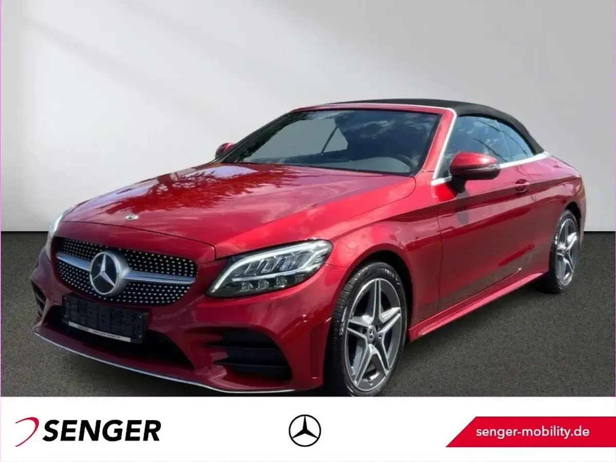 Gebraucht Mercedes C180 AMG line 156 PS (114 kW) 2018 Cabrio