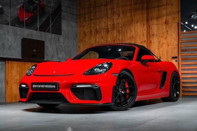 Gebraucht Porsche Boxster Spyder 420 PS (308 kW) 2021 Rot Cabrio