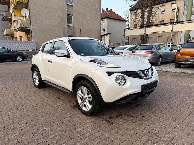 Gebraucht Nissan Juke Visia+ 110 PS (80 kW) 2014 Weiß SUV