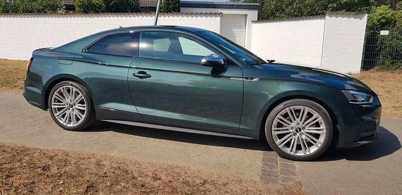 Grün Gebraucht 2018 Audi S5 Comfort Coupé | 38.900 € (Guter Preis) - Bild 1/4