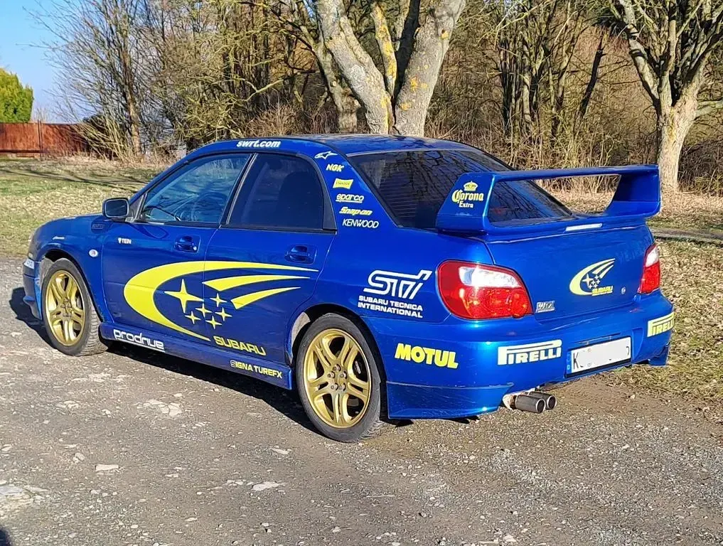 Gebraucht Subaru Impreza 224 PS (164 kW) 2003 Blau Limousine
