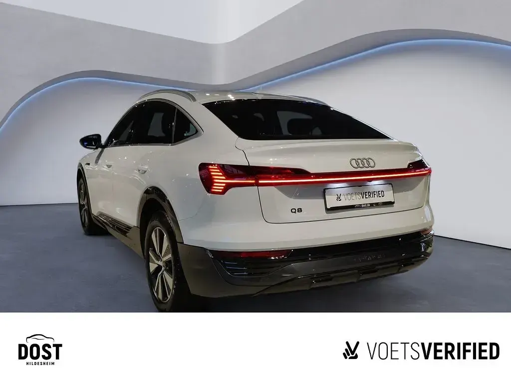 Gebraucht Audi Q8 e-tron Advanced 250 kW (340 PS) 2024 Weiß SUV