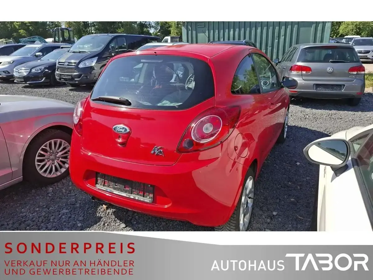 Gebraucht Ford Ka Titanium 69 PS (50 kW) 2009 Sunriserot Kleinwagen