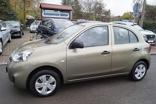 Gebraucht Nissan Micra 80 PS (58 kW) 2016 Grün Kleinwagen