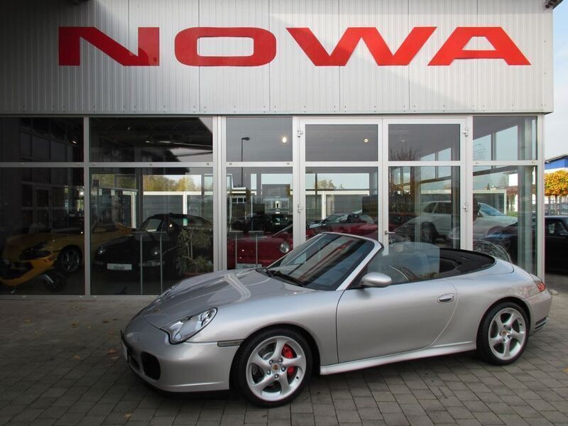 Silber Gebraucht 2004 Porsche 911 Carrera 4S Cabriolet Cabrio | 54.500 € (Teuer) - Bild 1/4