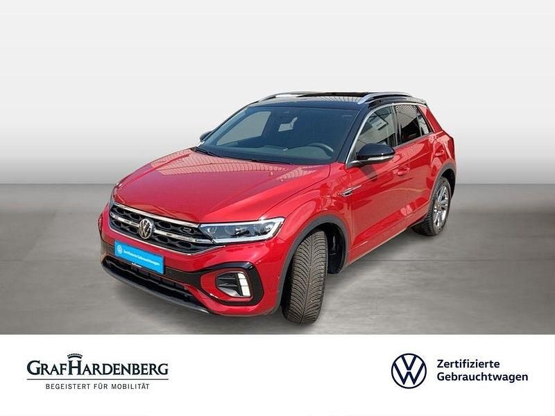 Rot Gebraucht 2024 VW T-Roc R-line SUV | 30.555 € (Fairer Preis) - Bild 1/4