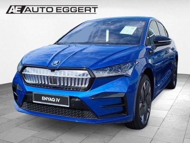 Blau Neu 2024 Skoda Enyaq iV RS SUV | 49.990 € (Fairer Preis) - Bild 1/3