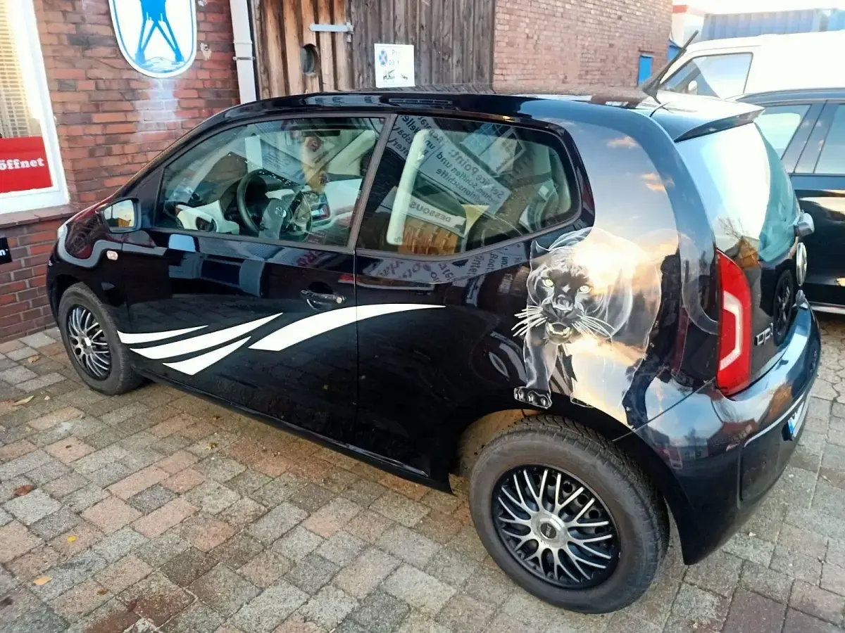 Gebraucht VW up! 2011 Schwarz Kleinwagen