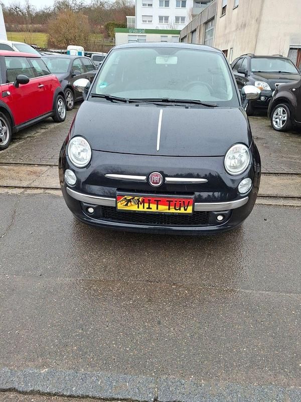 Gebraucht Fiat 500 Lounge 69 PS (50 kW) 2011 Schwarz Kleinwagen