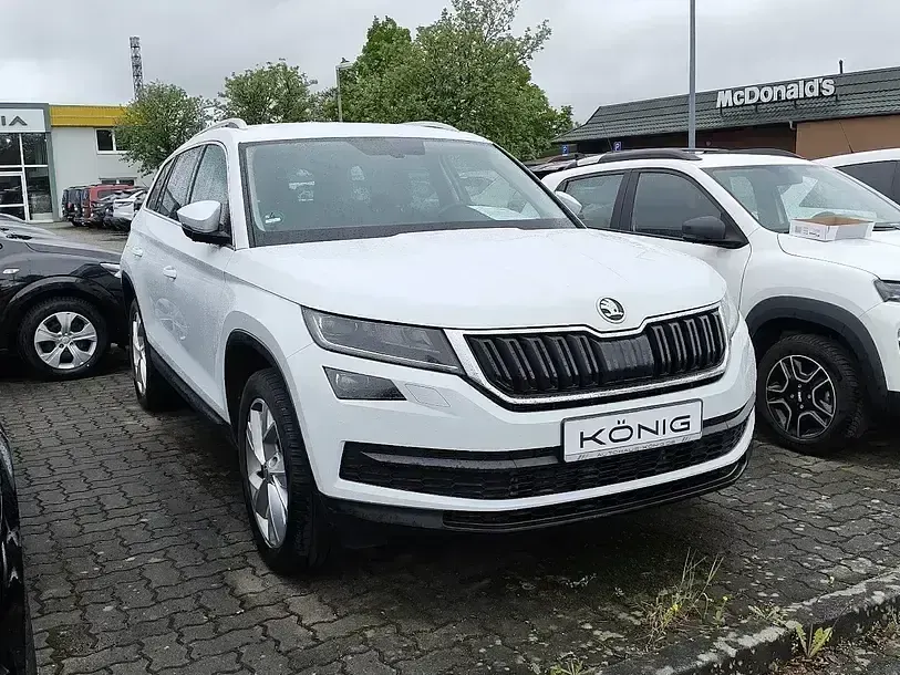 Gebraucht Skoda Kodiaq Style 150 PS (110 kW) 2020 Weiß SUV