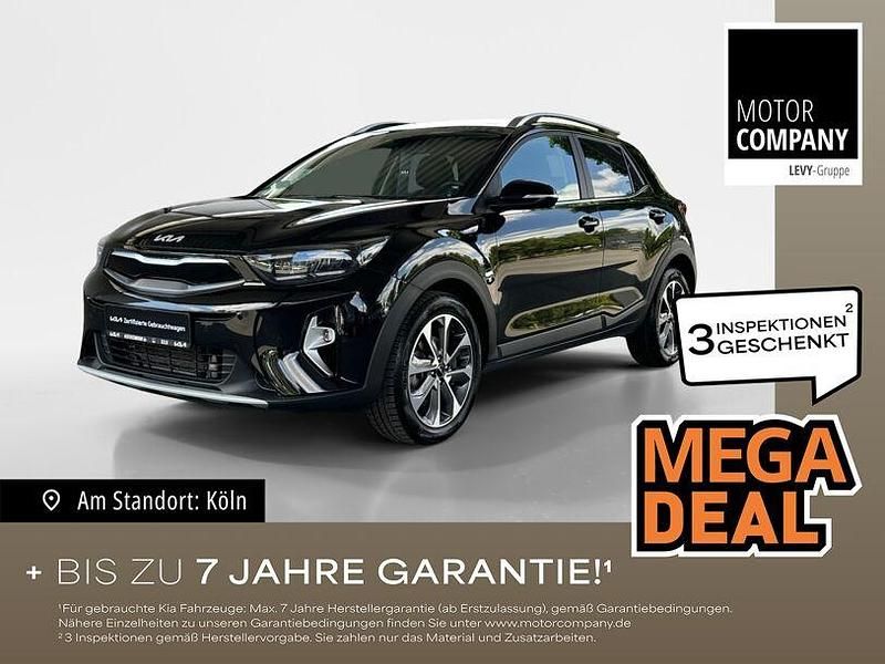 (abp) auroraschwarz met. Gebraucht 2024 Kia Stonic Spirit SUV | 20.390 € (Fairer Preis) - Bild 1/4