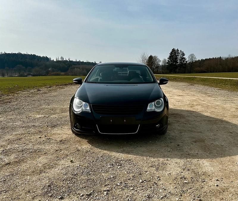 Gebraucht VW Eos Individual 160 PS (117 kW) 2009 Schwarz Cabrio