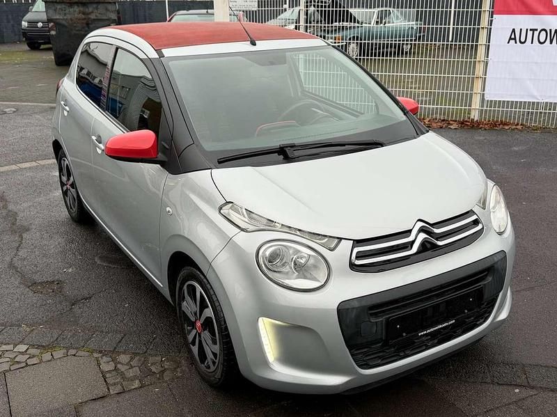 Gebraucht Citroën C1 Feel 82 PS (60 kW) 2014 Silver grey 1e7/metallic Kleinwagen