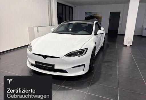 Gebraucht Tesla Model S Long Range AWD 492 kW (670 PS) 2024 Weiß Kleinwagen