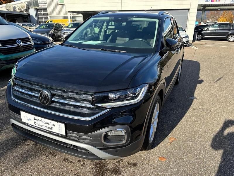 Gebraucht VW T-Cross Style 110 PS (80 kW) 2023 Deep black perleffekt SUV