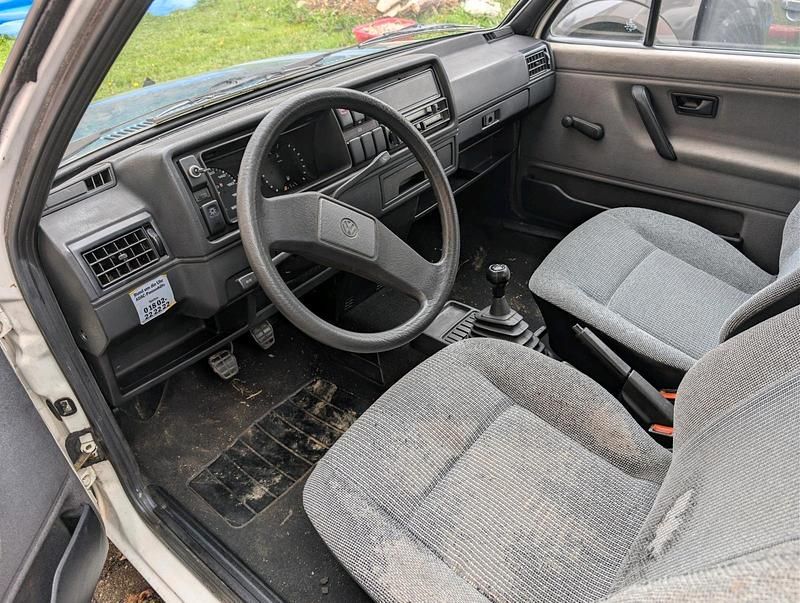 Gebraucht VW Golf II 54 PS (39 kW) 1987 Weiß Kleinwagen