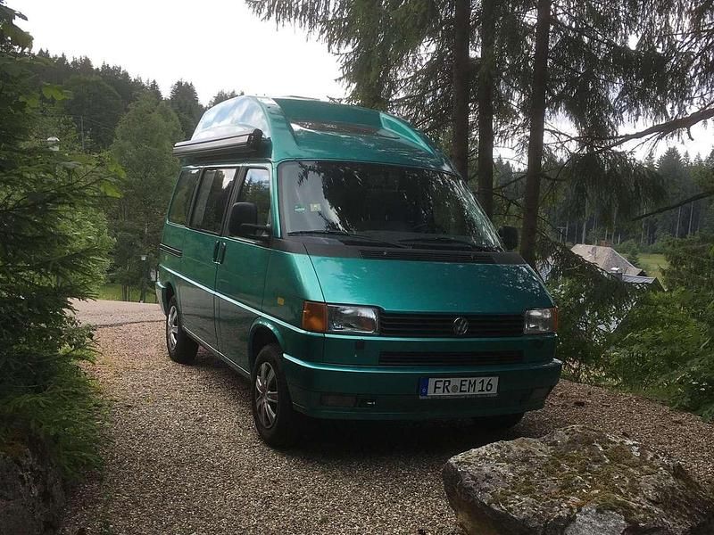 Grün Gebraucht 1995 VW T4 California Van | 9.800 € - Bild 1/4