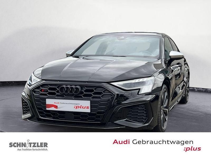 Mythosschwarz metallic Gebraucht 2024 Audi S3 Basis Limousine | 41.980 € (Fairer Preis) - Bild 1/4