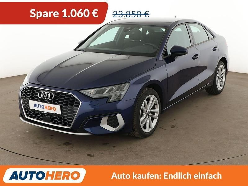 Usata Audi A3 Advanced 150 CV (110 kW) 2020 Blu Berlina