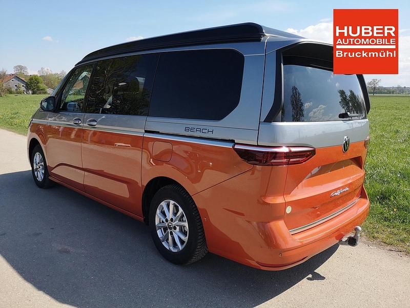 Neu VW California Highline 150 PS (110 kW) 2025 Monosilber metallic / energeticorange metallic dach schwarz Van