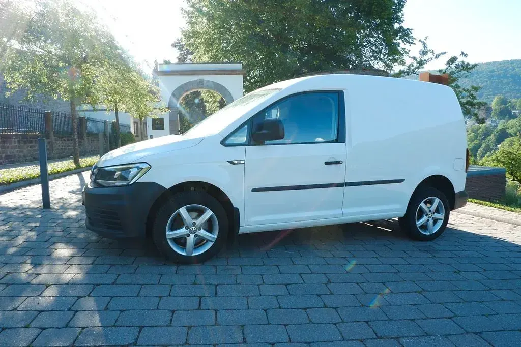 Gebraucht VW Caddy 150 PS (110 kW) 2020 Weiß Van / Kleinbus